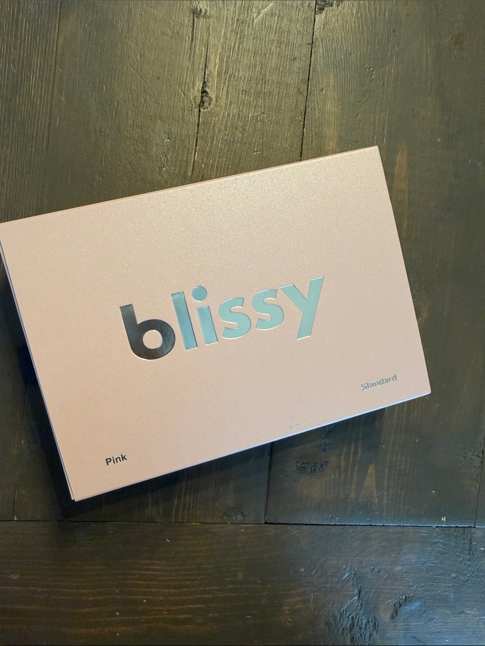 New Blissy 100% Mulberry Silk Standard Pillowcase Blush Pink - Picture 3 of 5